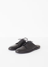 Load image into Gallery viewer, Backless Oxford in Black