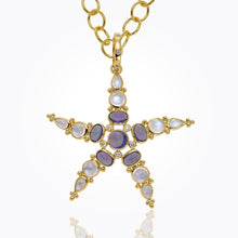 Load image into Gallery viewer, 18K Sea Star Pendant
