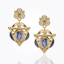 Load image into Gallery viewer, 18K Petal Drop Earrings
