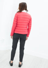 Load image into Gallery viewer, Camelia Reversible Jacket in Black/Red
