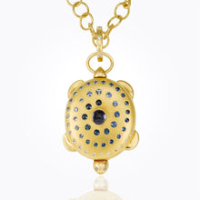 Load image into Gallery viewer, 18K Spiral Turtle Locket
