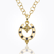Load image into Gallery viewer, 18K Horseshoe Pendant

