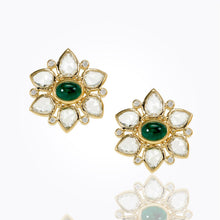 Load image into Gallery viewer, 18K Ottoman Cluster Earrings
