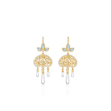 Load image into Gallery viewer, 18K Perse Lattice Earrings
